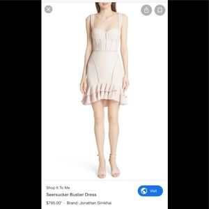 Jonathan Simkhai bustier dress